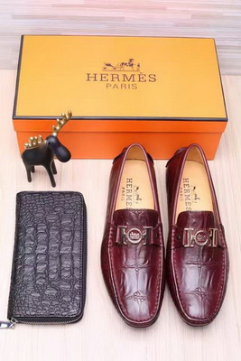 Hermes Business Casual Shoes--035